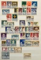 1850-2010 Osztrák gyűjtemény, a klasszikus résznél sok fogvariáció, jobb sorok stb. A4-es berakóban