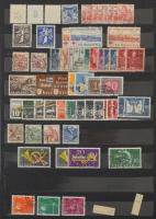 Svájc összeállítás A4-es berakóban, benne négyestömbök, portó