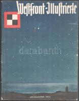 1940 Westfront-Illustrierte Weihnachten 1940. Német nyelven. Rendkívül gazdag képanyaggal illusztrált, 108+4 p.+ 3 t. Illusztrált papírkötés, kopott borítóval, sérült gerinccel.