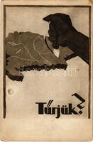 Tűrjük? Kiadja a "Szózat" Magyarország Területi Épségének Védelmi Ligája napilapja / Hungarian irredenta propaganda s: Rausch Ernő (EM)