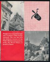 1945 Újjáépítjük Budapestet! A Székesfővárosi Idegenforgalmi Hivatal kiadványa, sok képpel a háborús...