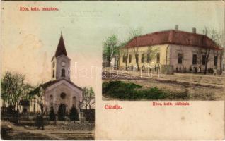 Gátalja, Gáttája, Gataia; Római katolikus templom és plébánia / Catholic church and parish (EB)