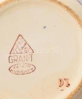 5 darab retro porcelán bögre, 1-1 sérüléssel, m: 10 cm alatt