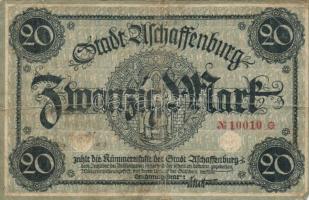 Német Birodalom/Weimari Köztársaság 1922-23. 26db klf városi szükségbankjegy T:II,III,IV