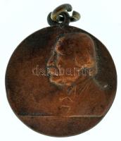 1910 k. "Siposs Antal 1858-1908" bronz medál (23mm) T:XF
