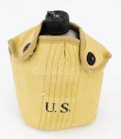 US Swanson 1944 amerikai fém kulacs, tartóban.