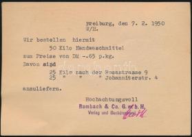 NSZK 1950 FRG 1950