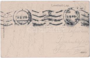 1919 Léva, Levice; Gimnasium / Gimnázium. Schulcz Ignác kiadása / grammar school (EB)