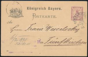 German states Bavaria 1890, Német államok Bajorország 1890