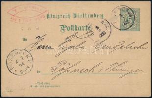 German states Württemberg 1894, Német államok Württemberg 1894