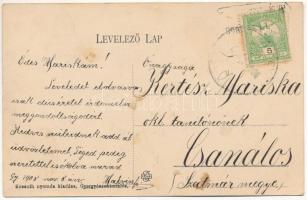 1908 Gyergyószentmiklós, Gheorgheni; Irgalmas Nővérek zárdája. Kossuth nyomda kiadása / nunnery (EK)