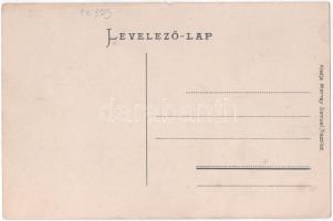 Tiszolc, Tisovec; Tiszolczi fogaskerekű vasút nagy viaduktja, vasúti híd, gőzmozdony, vonat. Morvay ...