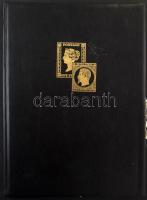 A4-es berakó 16 vékony fekete lappal, fekete borítóval, újszerű állapotban (sérült borító / damaged cover)