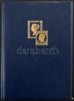 A/4 24 fehér lapos jó állapotú használt berakó benne néhány oldalon magyar bélyegek