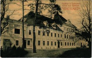 Vukovár, Vukovar; Vlastelinski dvor grofa Eltza / Graf Eltz'sches Schloss / Eltz kastély. L. H. Freund kiadása 710. (W.L. ?) / castle