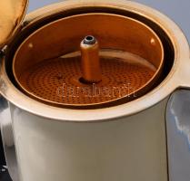 cca 1950 Philips art deco stílusú elektromos kávéfőző, m: 24 cm