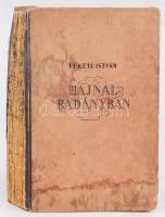 Fekete István: Hajnal Badányban. Regény. Bp.,1942,Singer és Wolfner, (Hornyánszky Viktor-ny.), 328 p...