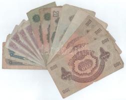 1944. 1P + 2P + 5P (4x) + 10P (2x) + 20P + 50P (2x) + 100P (3x) "A Vöröshadsereg Parancsnoksága...