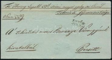 1840 Ex offo "ESZÉK" - Pécs