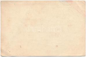 1939. Névre szóló, kitöltött viselői igazolvány a Felvidéki Emlékéremhez, a "M. Kir. 28. honvéd...