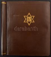 Magyar gyűjtemény az 1916-1944 közötti időszakból blokkokkal, nagyalakú előnyomott KABE albumban