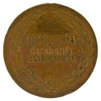 1893. "1849/49-iki HONVÉD / BUDAVÁR BEVÉTELE 1849. május 21. - Ennek emlékéül emelt szobor lele...
