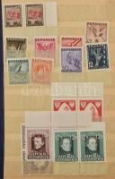 Ausztria tétel főleg 1945-1950 közötti anyag + kevés régebbi, 8 lapos közepes berakóban