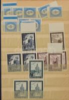 Ausztria tétel főleg 1945-1950 közötti anyag + kevés régebbi, 8 lapos közepes berakóban