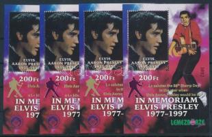 1997 Elvis Presley felülnyomott 4 db-os emlékív garnitúra
