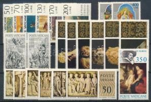 1977 Teljes évfolyam, 5 sor + 1 bélyeg