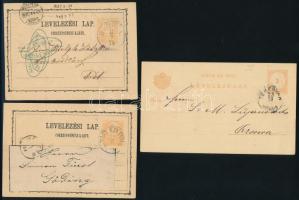 6 db régi díjjegyes levelezőlap