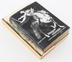 3 db könyv - Heltai Gáspár: Krónika az magyaroknak dolgairól. REPRINT!; Arany János: Hunyadi balladák; Lengyel Dénes: Magyar mondák a török világból és a kuruc korból. Kötetenként változó kötésben, kissé kopottas állapotban.