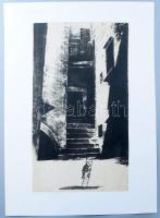 Varga Zsófia (1974-): Ars longa, vita brevis, 2004. Litográfia, papír, jelzett, számozott (14/14). 5...