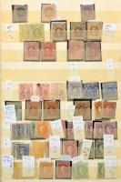 Szerbia többpéldányos tétel a kezdetektől, benne sok bélyeg 1 db levél, 8 lapos A4-es berakóban