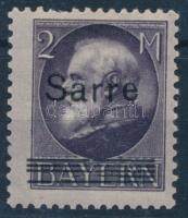 Németország-Saar 1920 Mi 28b Burger BPP + Borek vizsgálójellel (Mi EUR 160.-)