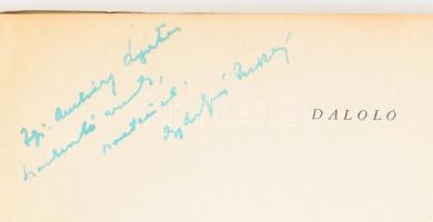 Gyárfás Miklós: Daloló. [Versek.] A szerző, Gyárfás Miklós (1915-1992) drámaíró, főiskolai tanár ált...