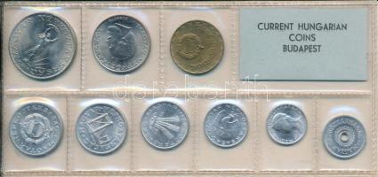 1977. 2f-10Ft (9xklf) érmés forgalmi sor fóliatokban T:UNC
Adamo FO10