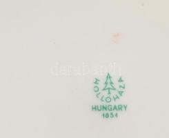 Hollóházi 2 darab korsó, egyiken csak Volán jelzéssel, m: 19 cm