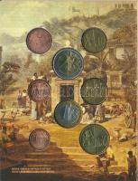 Gibraltár 2004. 1c-2E (8xklf) próbaveret forgalmi sor karton dísztokban T:UNC, kis patina
Gibraltar...