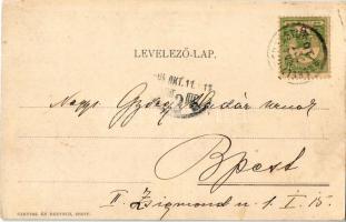 1904 Pozsony, Pressburg, Bratislava; Hubert J. E. cs. és kir. udvari pezsgőbor pincéi, pezsgőgyár, b...