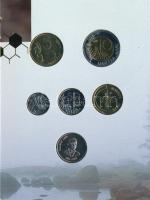 Finnország 1995. 10p - 10M (5xklf) forgalmi sor + "Finn verde / Conrad Lihr" zseton szettb...