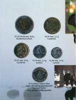 Finnország 1995. 10p - 10M (5xklf) forgalmi sor + "Finn verde / Conrad Lihr" zseton szettb...