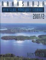 Finnország 2001. 10p - 10M (5xklf) forgalmi sor + "Finn Pénzverde" Cu-Ni zseton szettben, karton dísztokban T:UNC Finland 2001. 10 Penniä - 10 Markkaa (5xdiff) + "Finnish Mint" Cu-Ni token in set, in cardboard case C:UNC