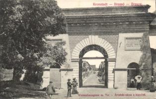 Brassó Árvaház street gate (EB)