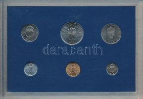 Svédország 1978. 5ö - 5K (6xklf) forgalmi sor műanyag tokban T:UNC
Sweden 1978. 5 Öre - 5 Kronor (6...