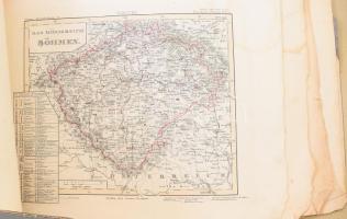 Óriási régi térkép tétel: Egy doboznyi térkép a XIX. sz. közepétől leginkább a XX: sz. elejéig: sok ...