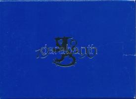 Finnország 1990. 5p - 5M (6xklf) forgalmi sor + verdei emlékzseton, műanyag tokban, leírással T:UNC Finland 1990. 5 Penniä - 5 Markkaa (6xdiff) coin set + commemorative mint token, in plastic case, with description C:UNC