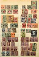 Írország, Paraguay, Danzig, Peru, Württemberg összeállítás 16 lapos nagyalakú berakóban