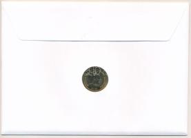 Dánia 2005. 10K Al-bronz sorszámozott, felbélyegzett "Új trónörökös" borítékban, bélyegzés...