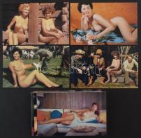 88 db MODERN megíratlan motívum képeslap: erotikus meztelen hölgyek / 100 modern unused motive postcards: Classic Pin-Ups, nude women
